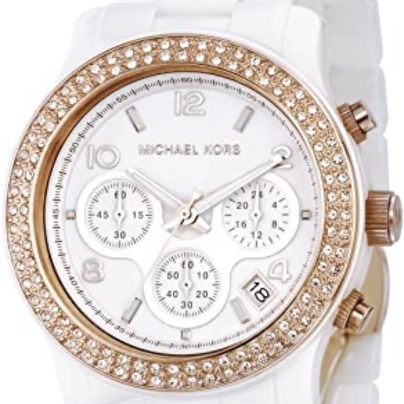 SOLD Michael Kors Ceramic Watch - Picture 4 of 6